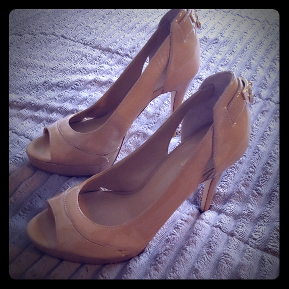 Michael Kors high heels. Hamilton open toe